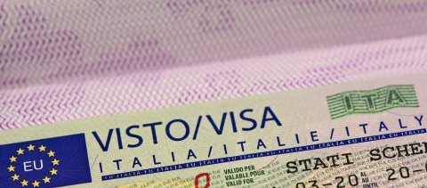 Italian Visa image
