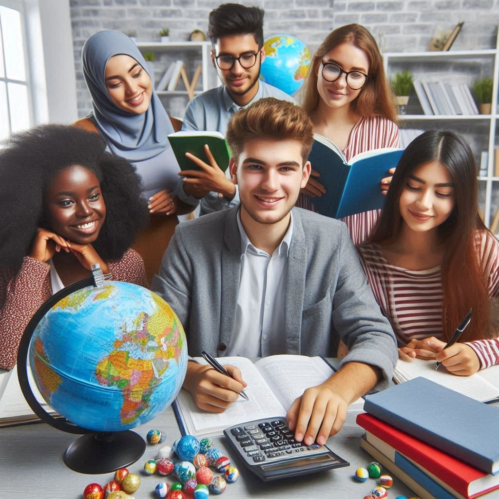 International Students calculating tuition fees